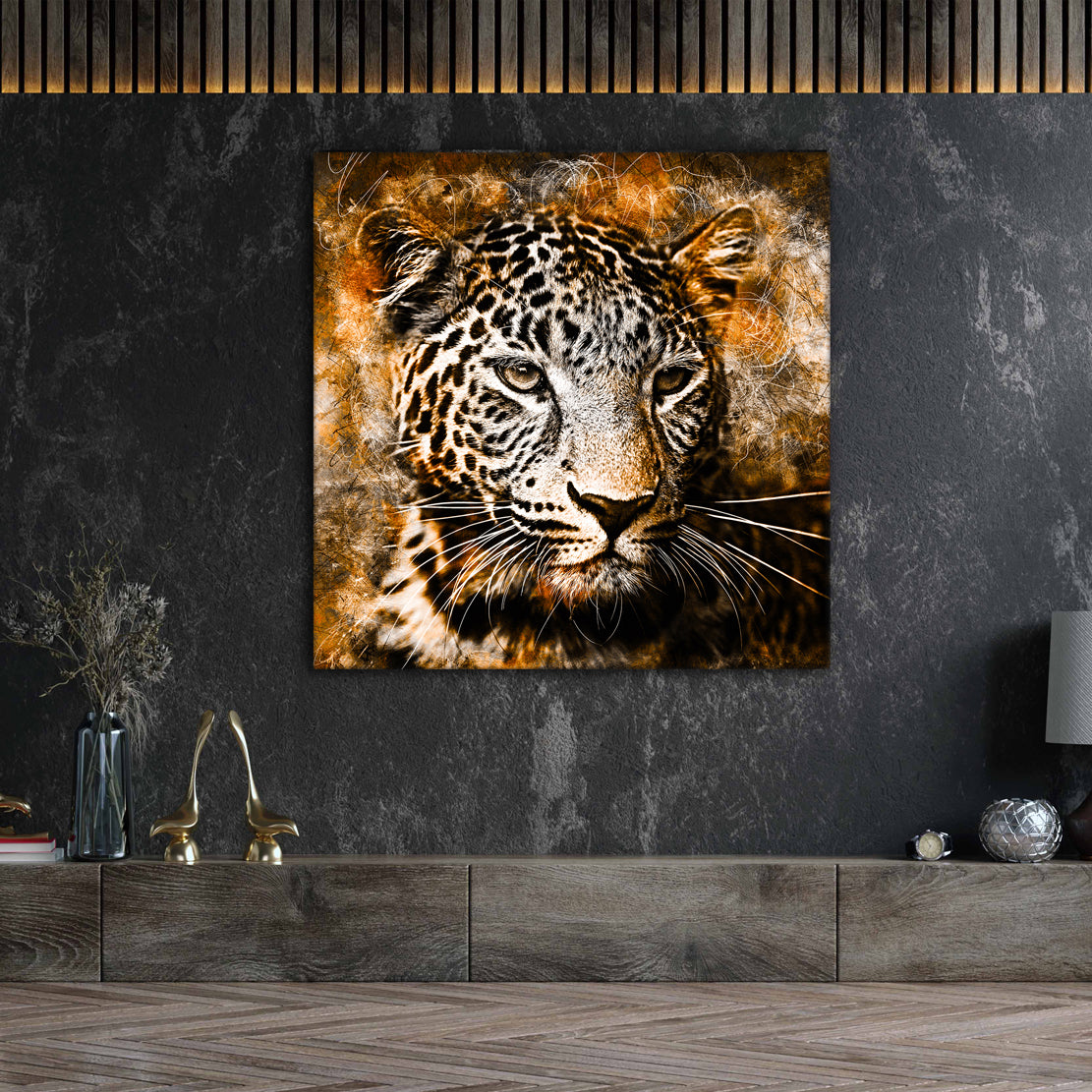 Wandbilder Leoparden