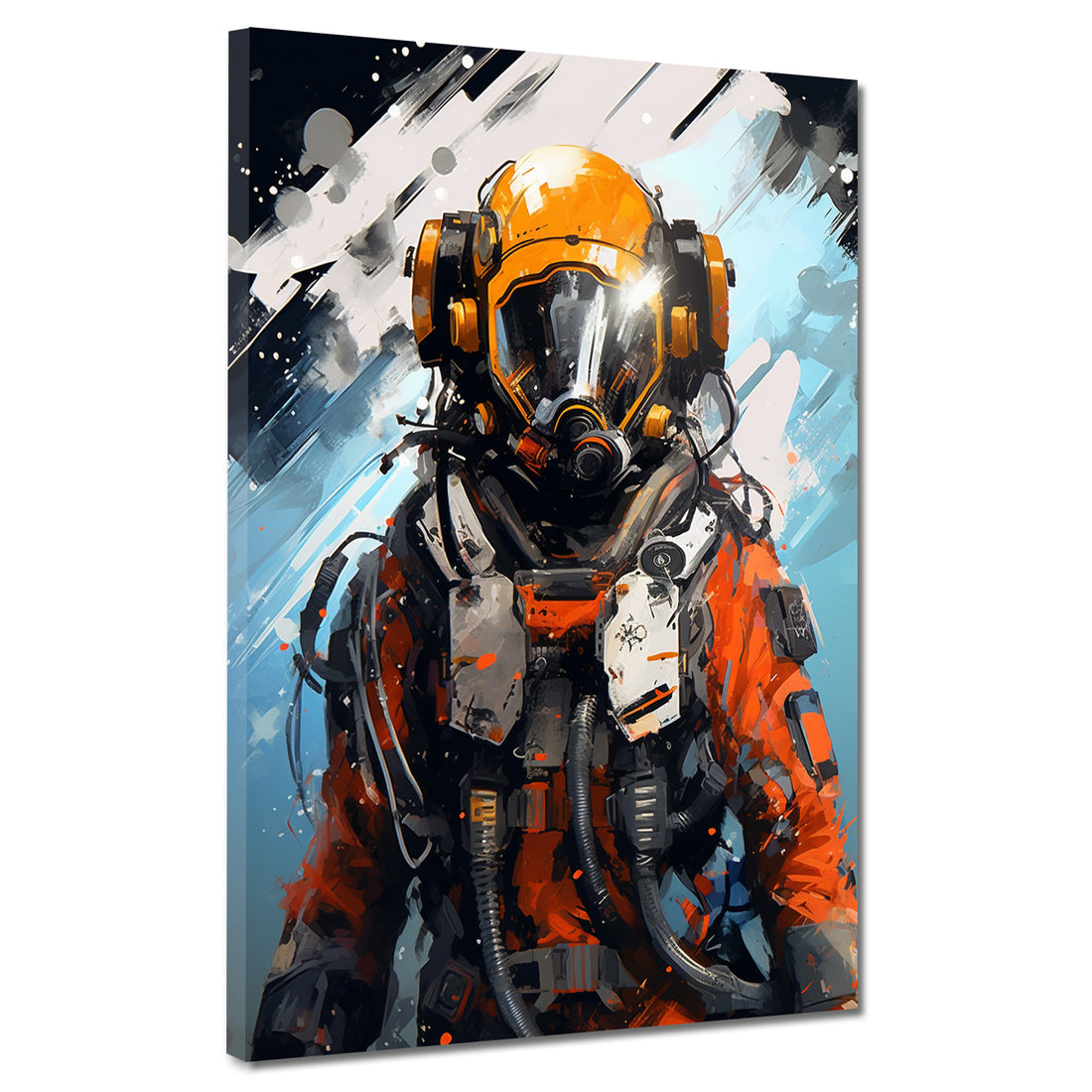 Wandbild Abstrakt, Astronaut Weltraum