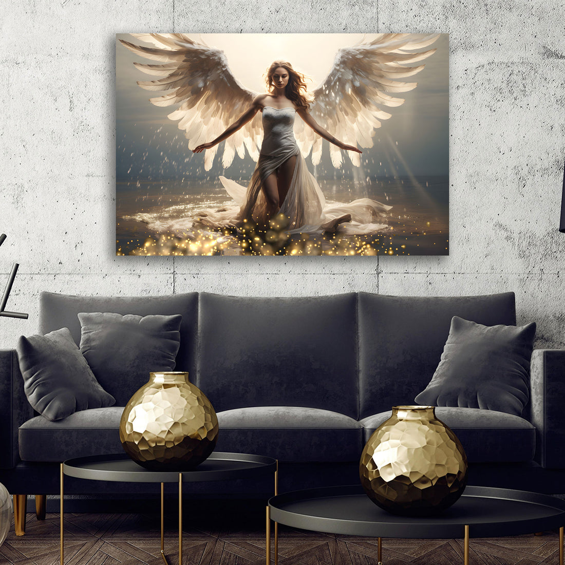 Wandbild Engelsfrau Engel mit Flügel