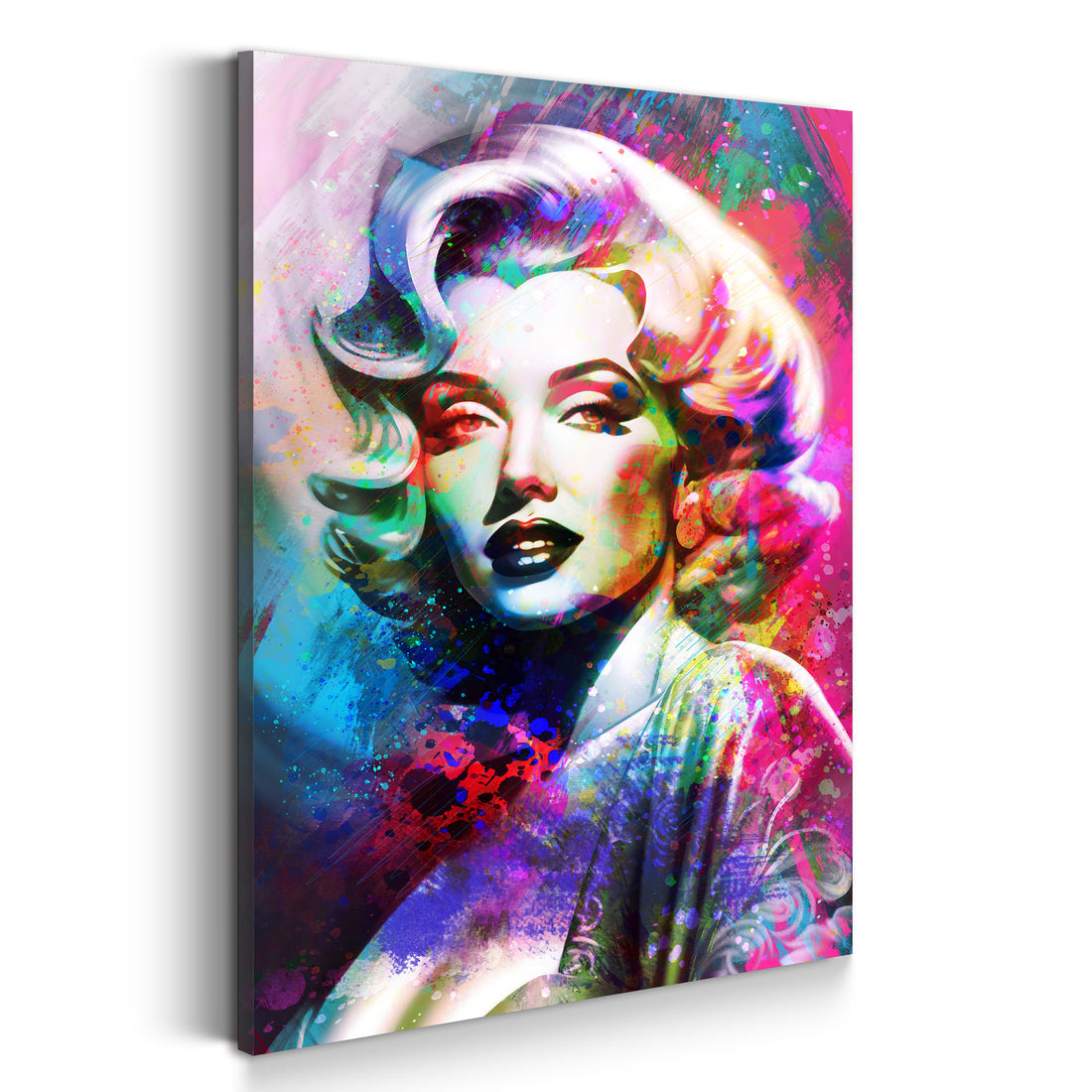 Wandbild Abstract Marilyn Pop Art Style