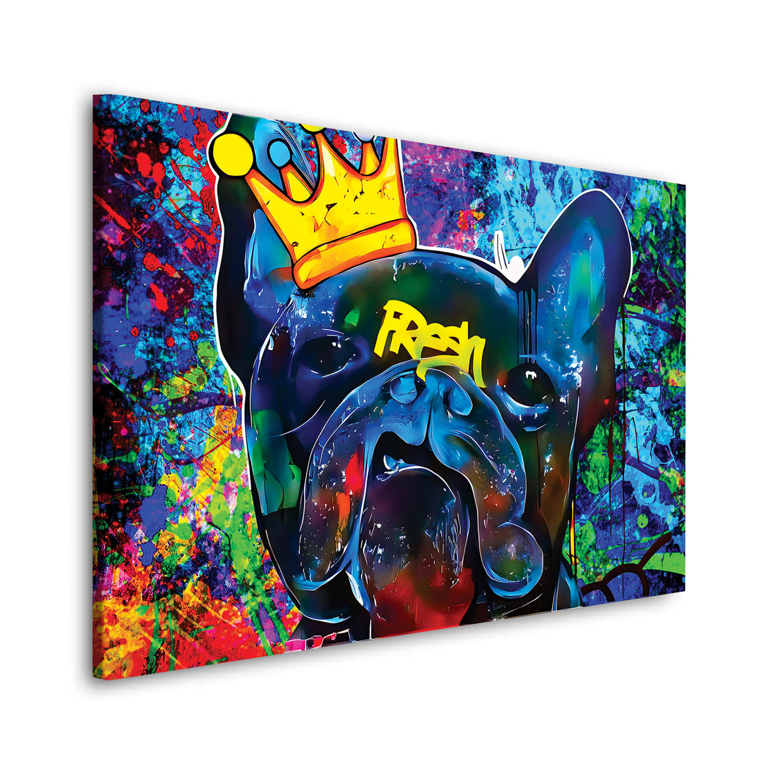 Wandbild French Bulldog Pop Art Style