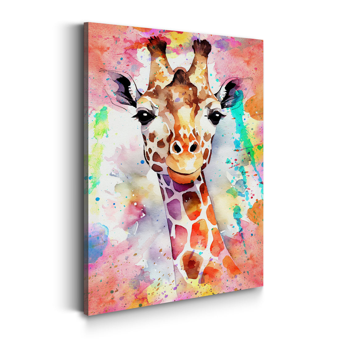 Wandbild Giraffe Pop Art Abstract
