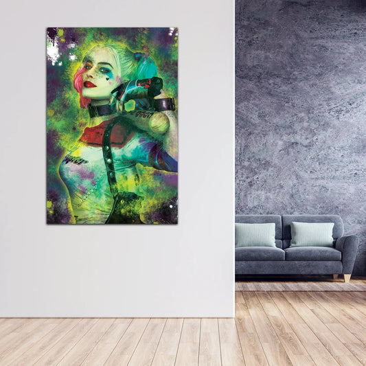 Wandbild Quinn Abstract Pop Art Style