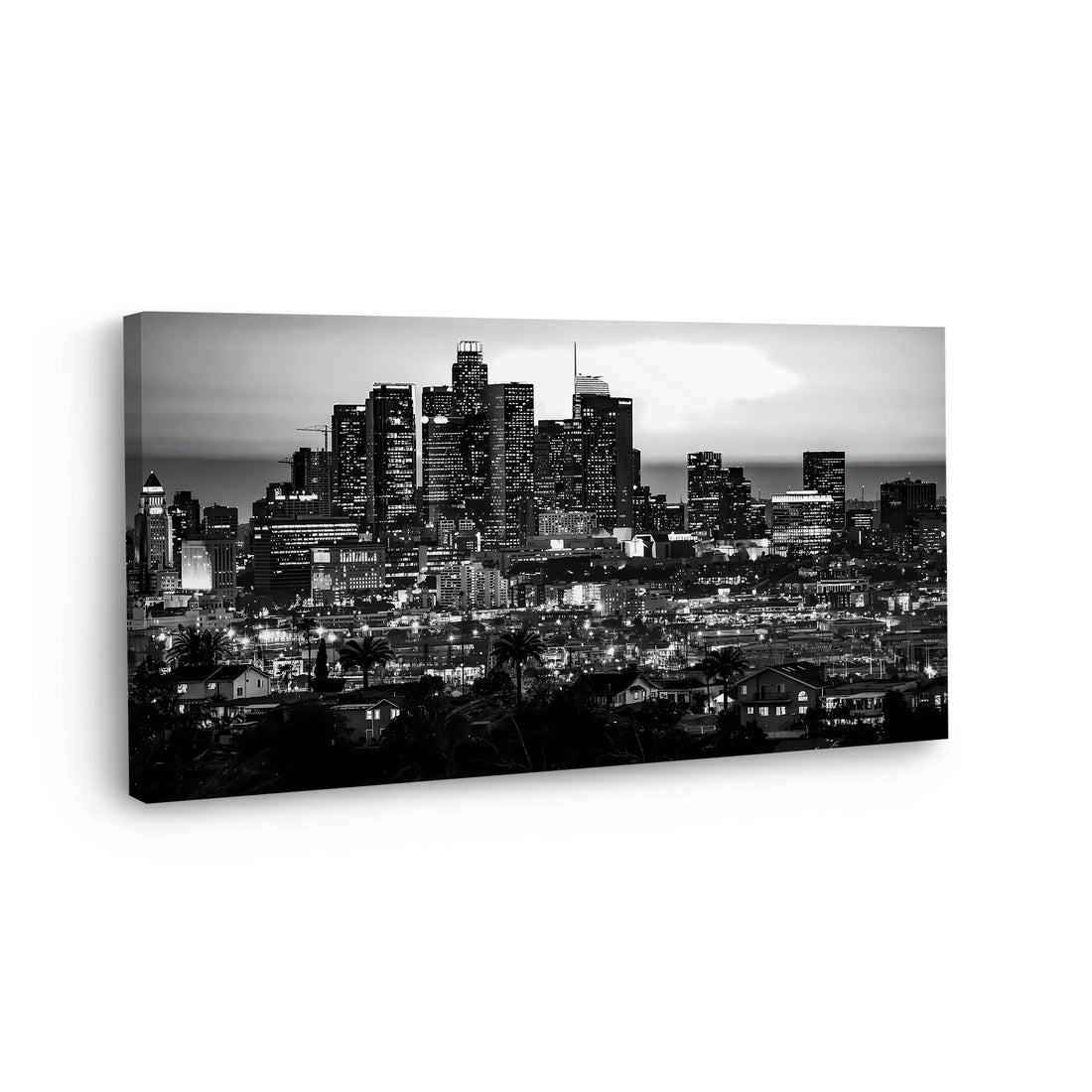 Wandbild Los Angeles schwarz-weiß, USA