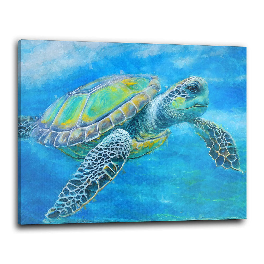 Wandbild Meeresschildkröte groß