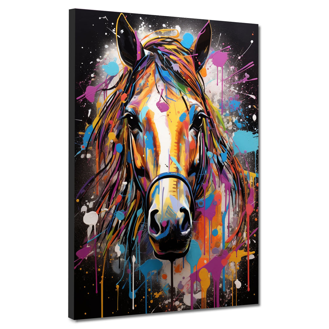 Wandbild Pop Art Pferd
