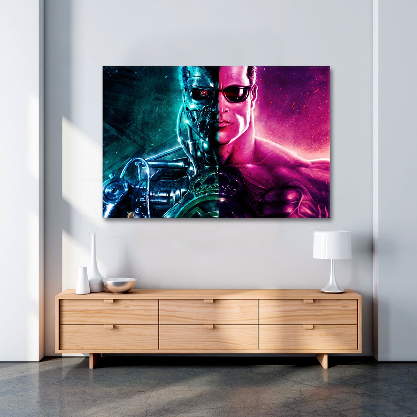 Film Kunst Arnold Android Style Wandbild