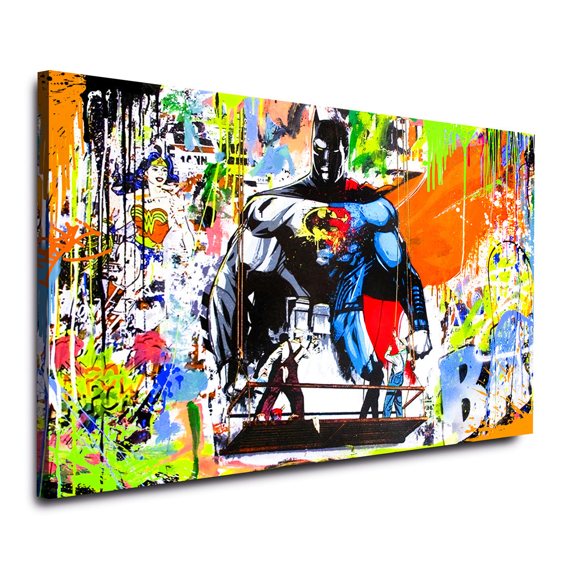 Hero Street Art – Wandbild