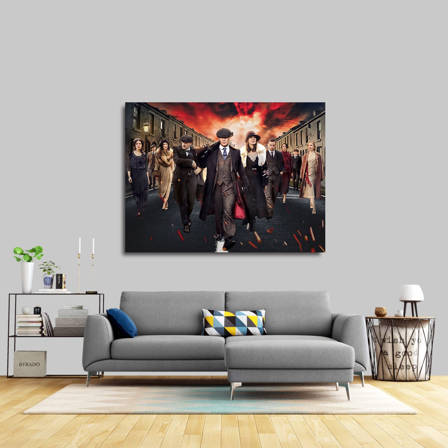 Wandbild Pop Art Blinders, The Family