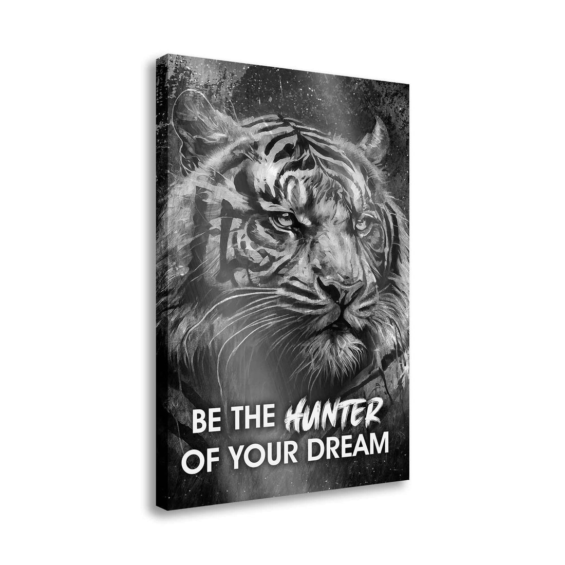 Wandbild Motivation Tiger Be The Hunter