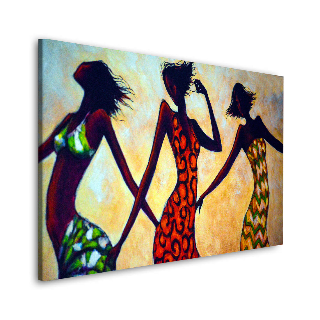 Wandbild afrikanische Frauen Abstract Dance