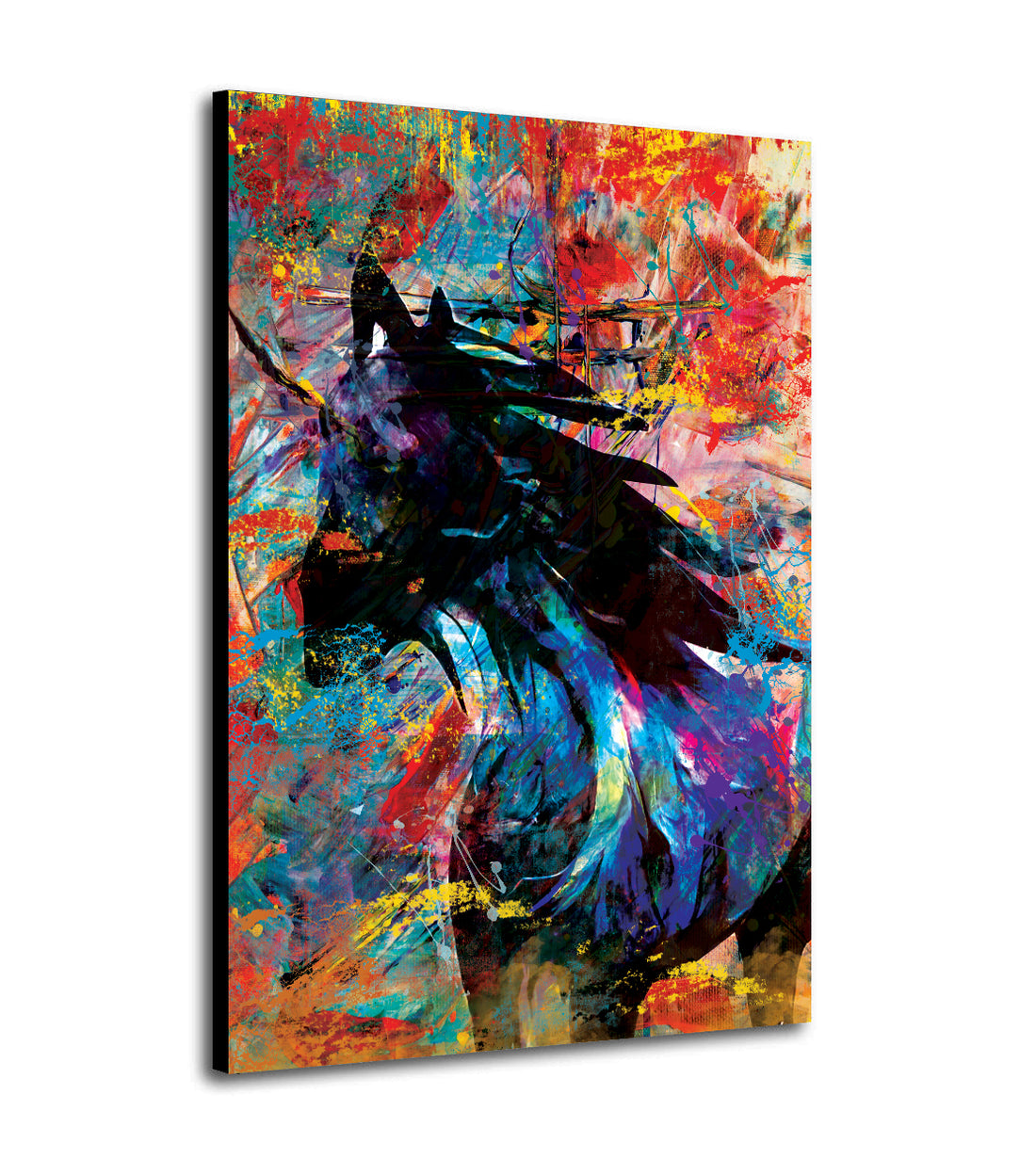 Wandbild modern abstrakt Pferd Abstract Colour