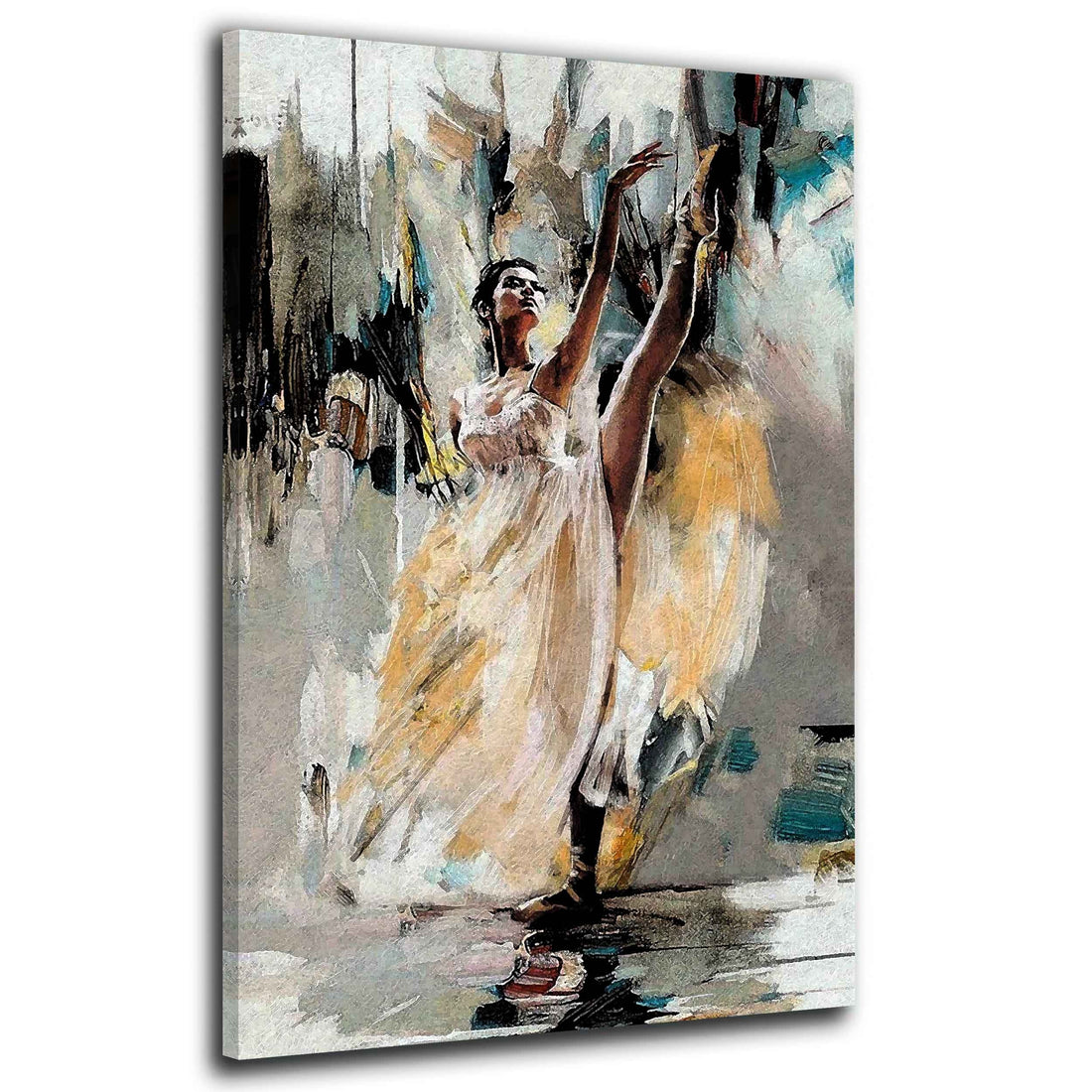 Wandbild Ballerina Abstract Dancing Edition