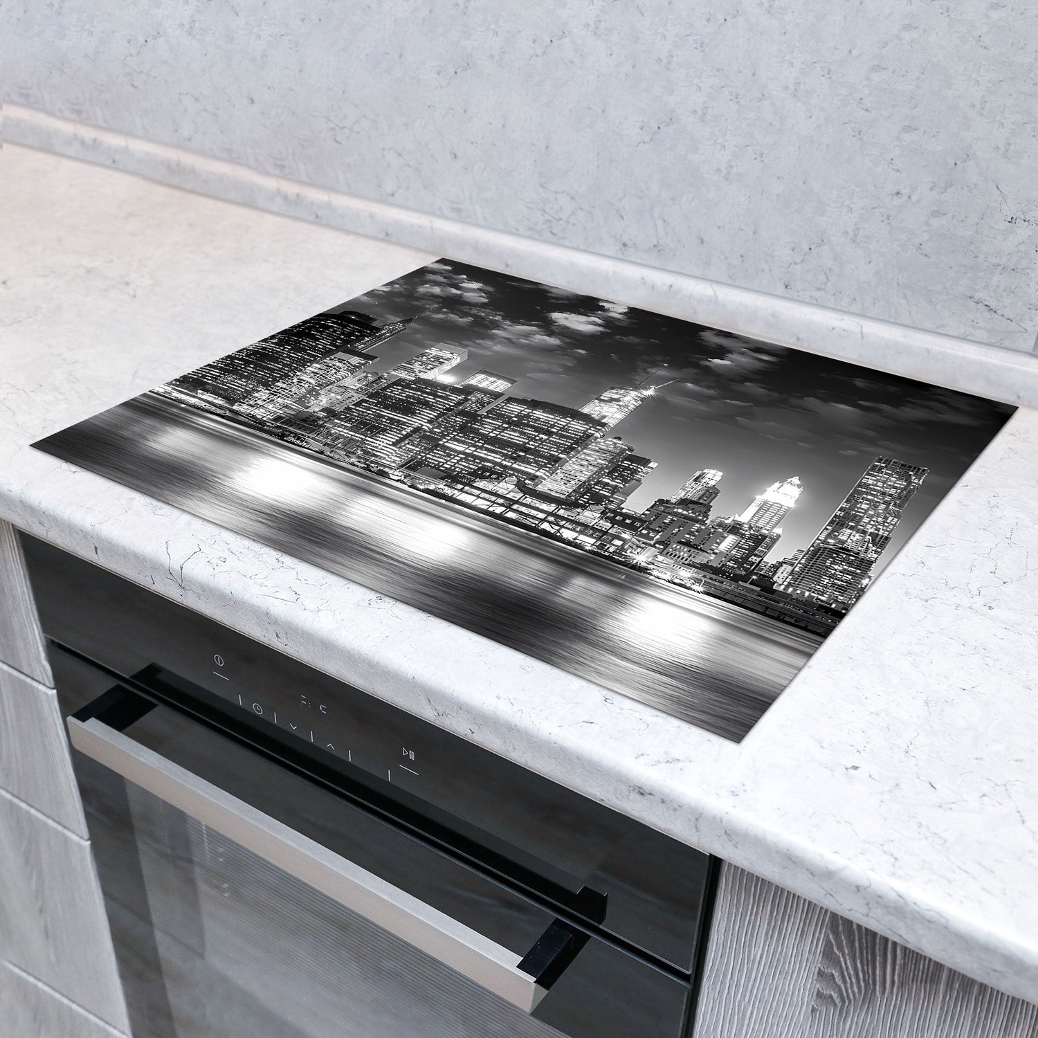 Städte-Herdabdeckplatten – urbaner Stil & funktionaler Kochfeldschutz