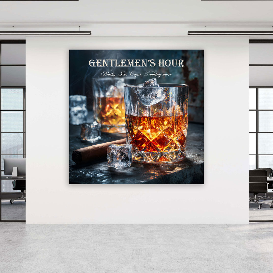 Bar, Lounge & Hobbykeller Wandbilder – Whisky, Poker & Champagner