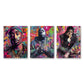 3er-Set Hip-Hop & Pop Legenden – drei Leinwandbilder