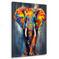 Elefant Pop Art Colour