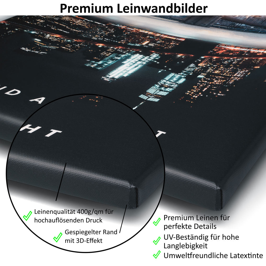 Wandbild abstrakt Linien Unendlichkeit