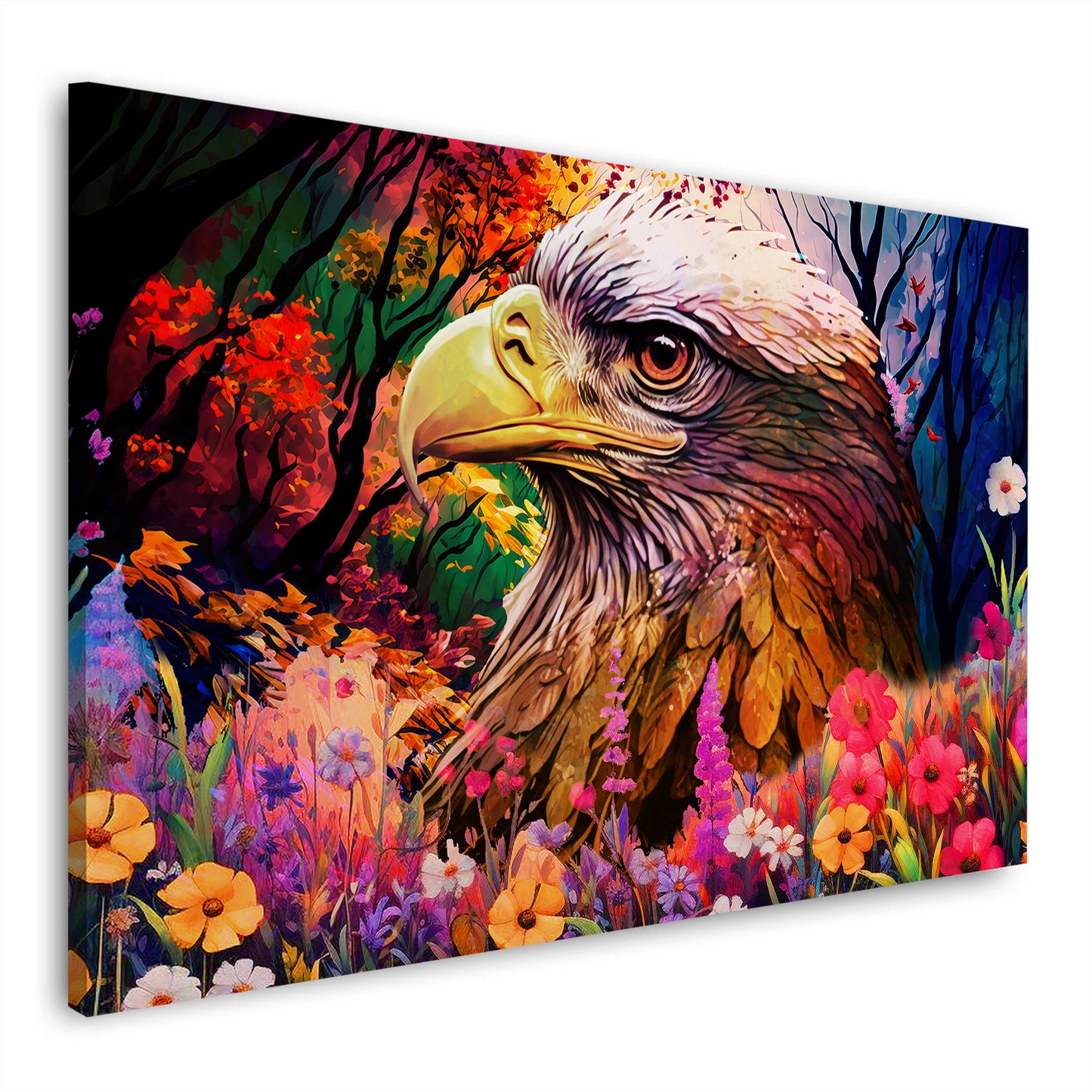 Wandbild Abstrakt Adler in der Natur