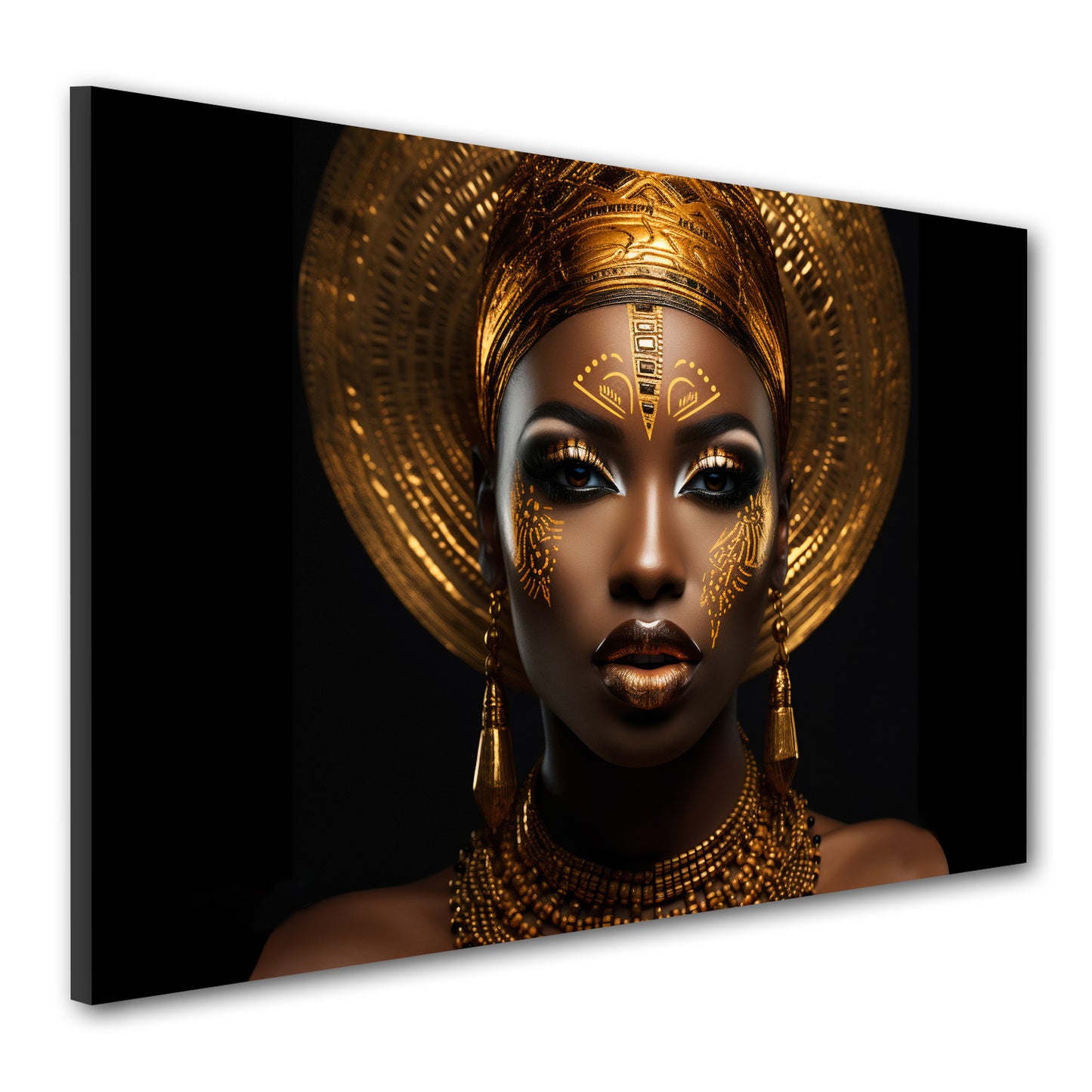 Wandbild African Dreams, afrikanische Frau