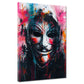 Wandbild Anonymous Maske Street Art modern