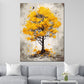Wandbild Baum im Herbst Natur modern Farbenspiel