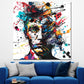 Wandbild modern abstrakte Linien Pop Art