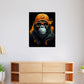 Wandbild Cool Gorilla