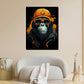 Wandbild Cool Gorilla