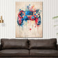 Wandbild Gaming Controller Pop Art farbenfroh
