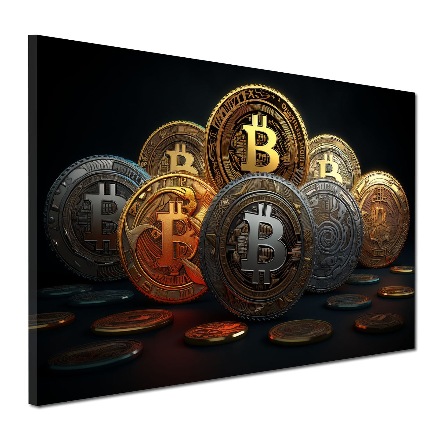 Wandbild Geld & Erfolg Cryptotime