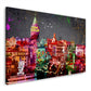 Wandbild Graffiti Istanbul Street Art bunte Stadtansicht