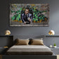 Geld Erfolg Motivation Wandbild Harvey Style Pop Art