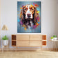 Wandbild Hund Cocker Spaniel Pop Art