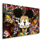 Wandbild Abstract Maus, Pop Art Comic