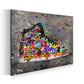 Graffiti Sneaker – Wandbild