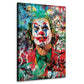 Wandbild Joker Pop Art Abstract Colour