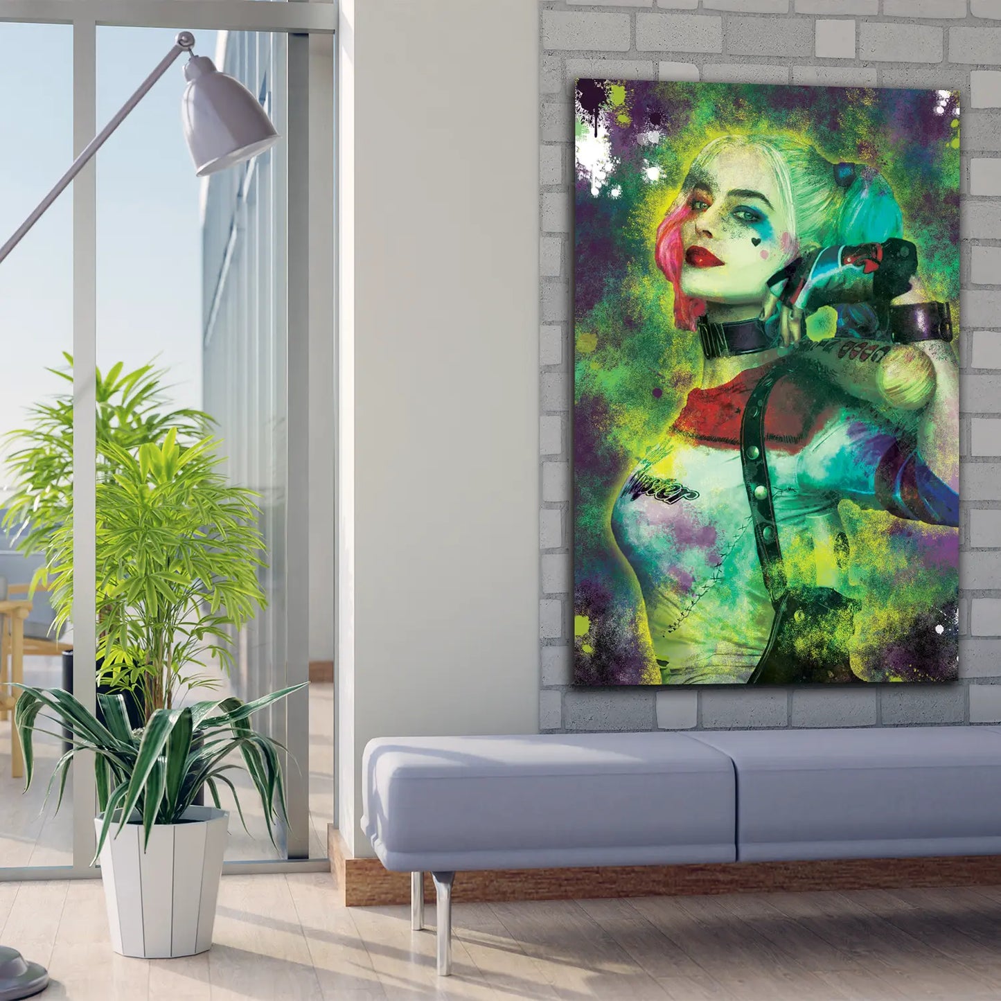 Wandbild Quinn Abstract Pop Art Style