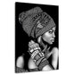Afrikanische Frau Black Style – Wandbild