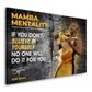 Mamba Mentality – Wandbild
