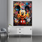 Wandbild Mickey Comic Pop Art