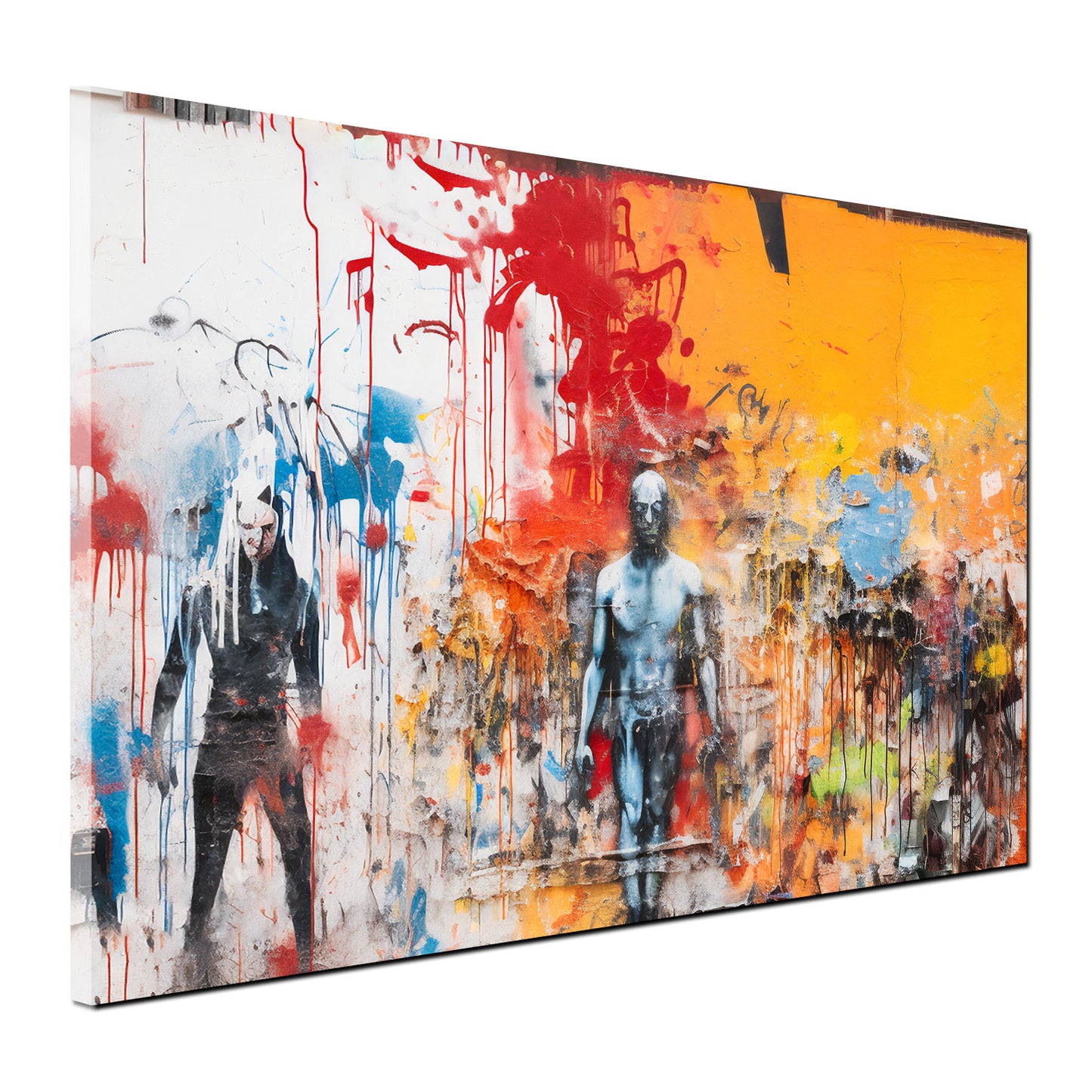 Wandbild Misterius Street Art abstrakt Pop Art