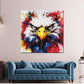 Wandbild Pop Art Adler kraftvoll bunt modern