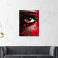 Wandbild Pop Art Auge Abstract Splash