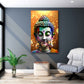 Wandbild Pop Art Buddha Erleuchtung Farbenfreude Spiritualität