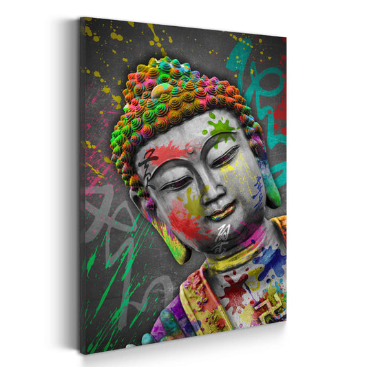 Wandbild Pop Art Buddha Spiritualität modern