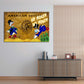 Wandbild Pop Art Dagobert Style American Success Karte