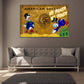 Wandbild Pop Art Dagobert Style American Success Karte