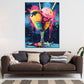 Wandbild Pop Art Eisbecher bunt knallig modern