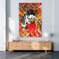 Dagobert Pop Art Kunst abstrakt Comic Wandbild